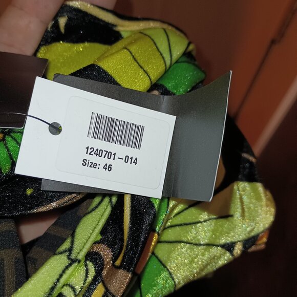 NEW Fendi Reversible Printed Stretch-chenille Swimsuit Dream Garden EU 46 US 10 - Picture 12 of 16